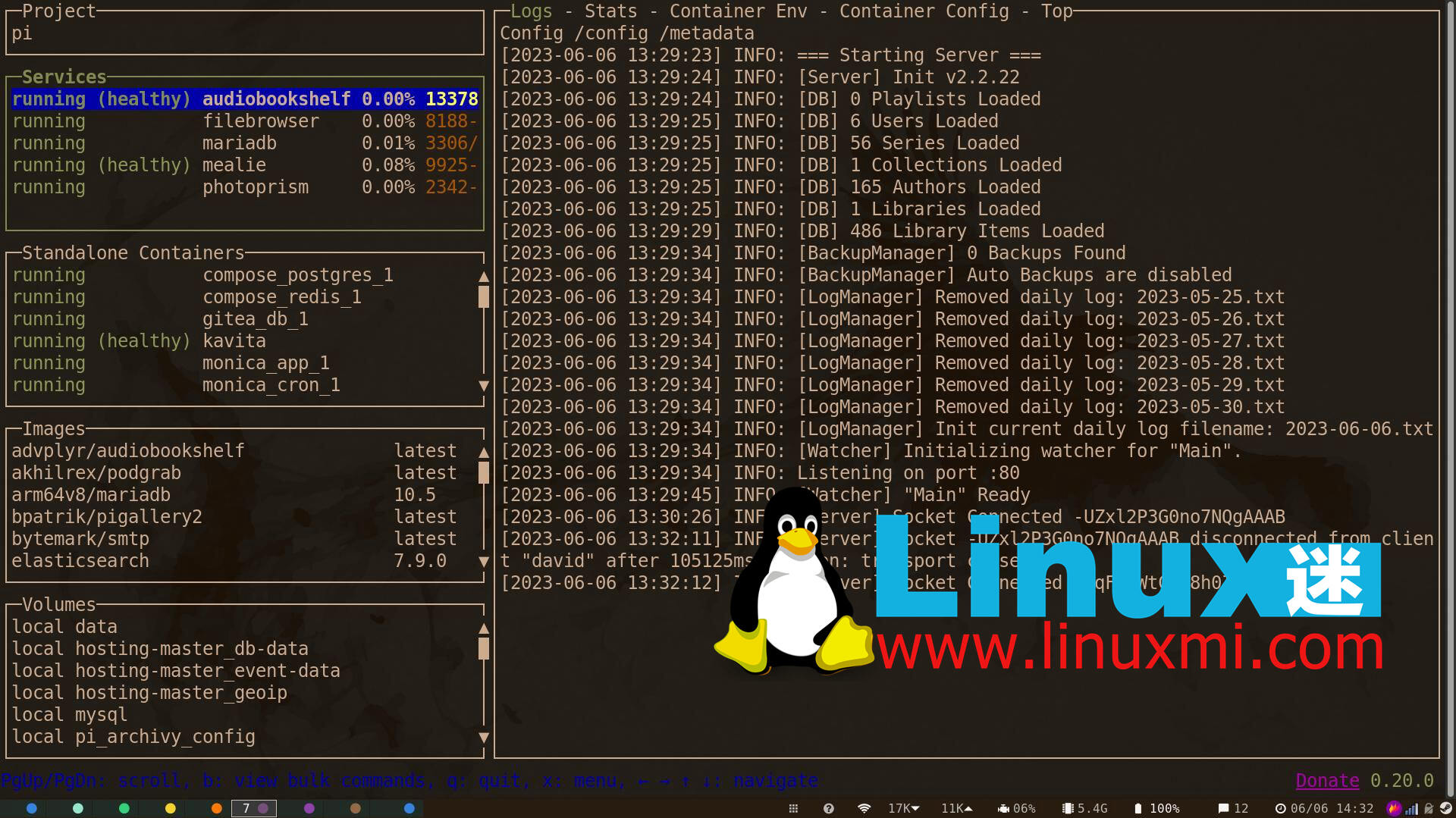 如何使用 lazydocker 管理您的 Docker 容器