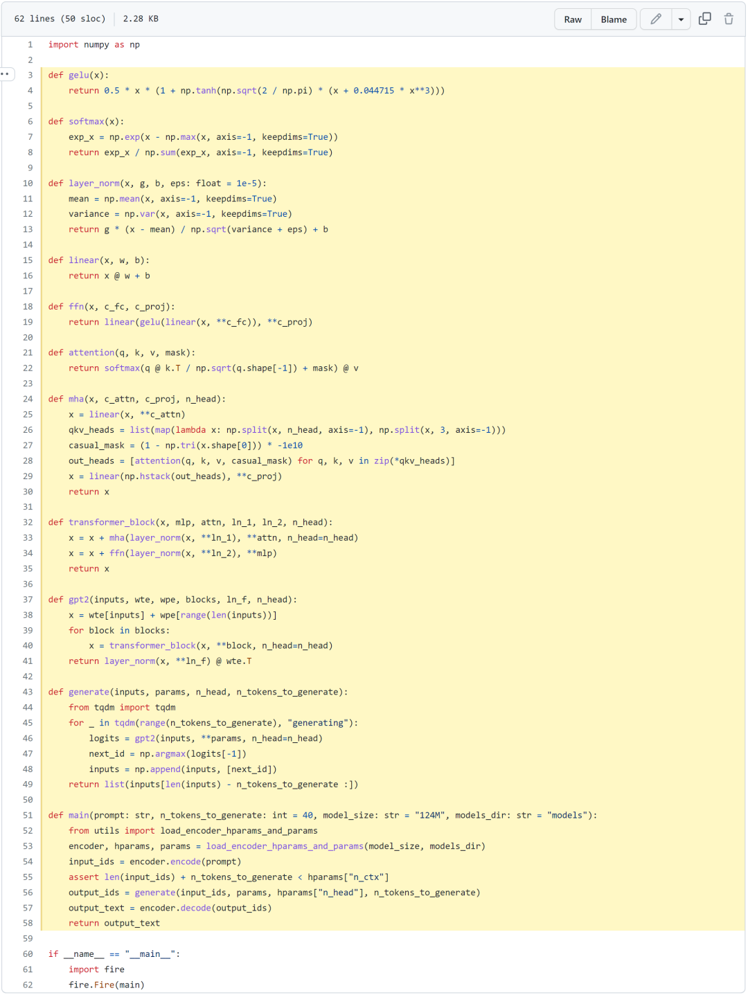本科生60行代码教你手搓GPT大模型，技术介绍堪比教程