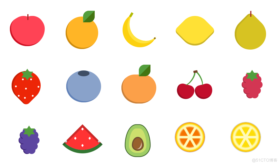 夏天来啦，用纯CSS实现水果解解馋吧