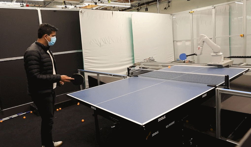 四分钟对打300多次，谷歌教会机器人打乒乓球