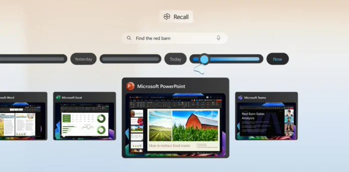 处理器搭配3.4GB-7c-功能成功在低配设备上运行-骁龙-内存-Recall-Win11-Gen3-微软