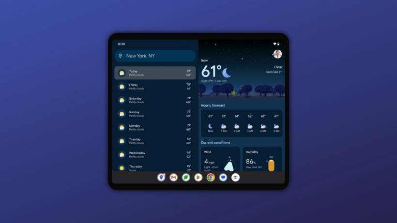 天气应用向第三方安卓设备开放-Galaxy-4-Z-的支持-Pixel-Fold-新增对三星-谷歌