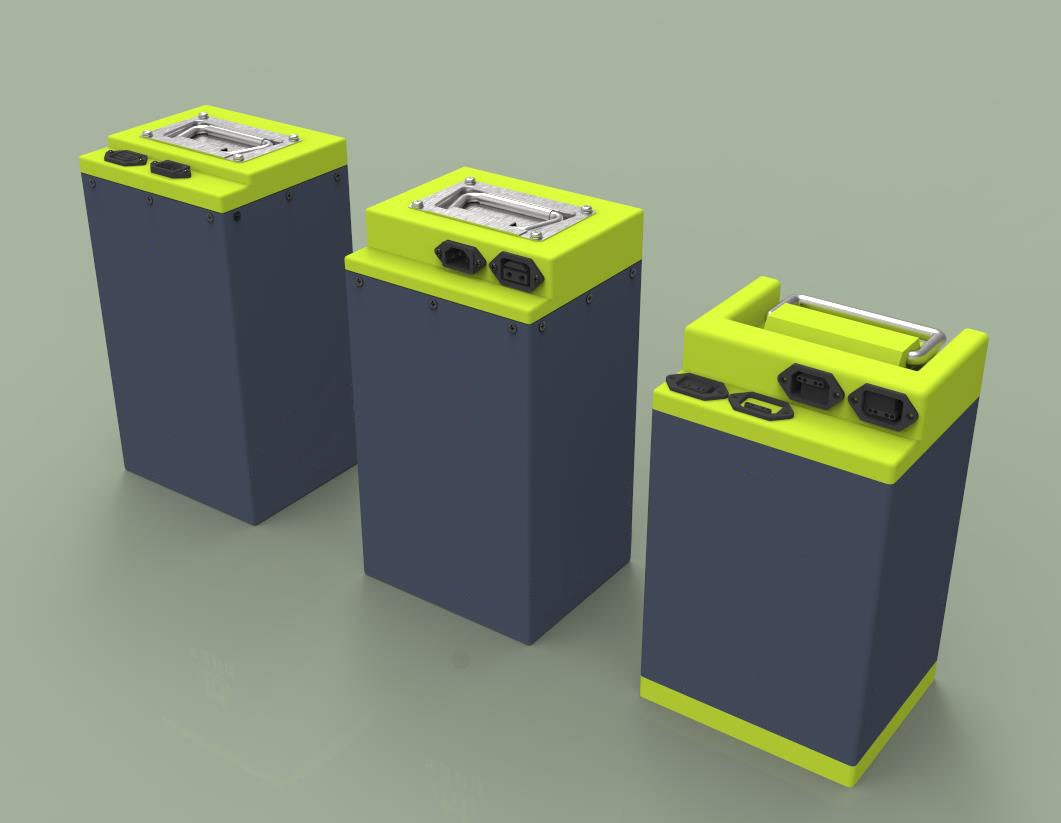 60V-专为外卖电动摩托车换电打造-锂电池-45Ah-中船风帆成功研制