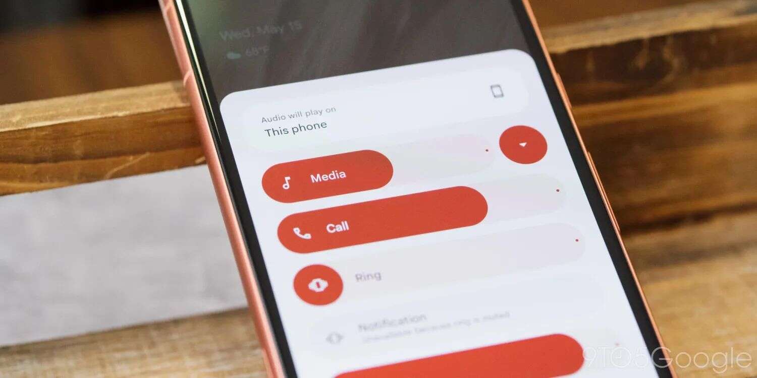 音量菜单重新设计-功能更丰富-15-谷歌安卓-色彩更鲜艳-Overflow-滑块更大